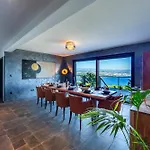 K With A Heated Pool, Gym, Sauna, Astonishing Sea View Willa *