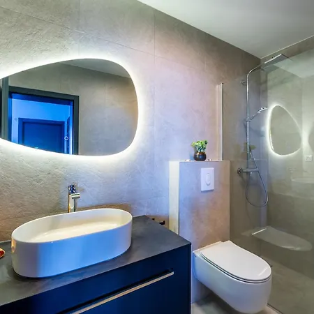 Вилла K With A Heated Pool, Gym, Sauna, Astonishing Sea View