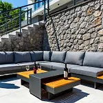 Villa K With A Heated Pool, Gym, Sauna, Astonishing Sea View